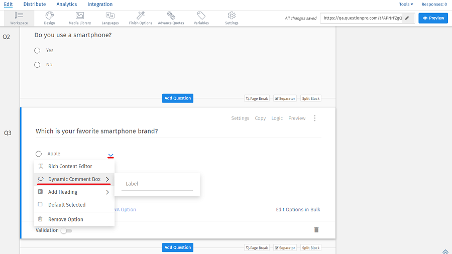 Survey Software Help Image