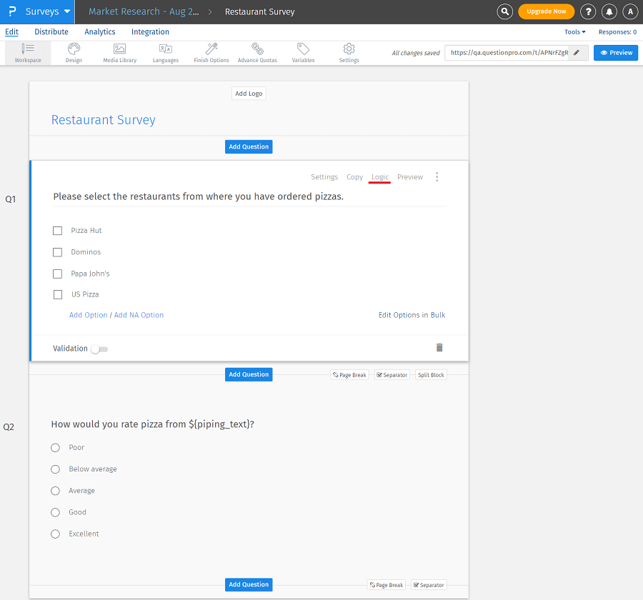 Survey Software Help Image